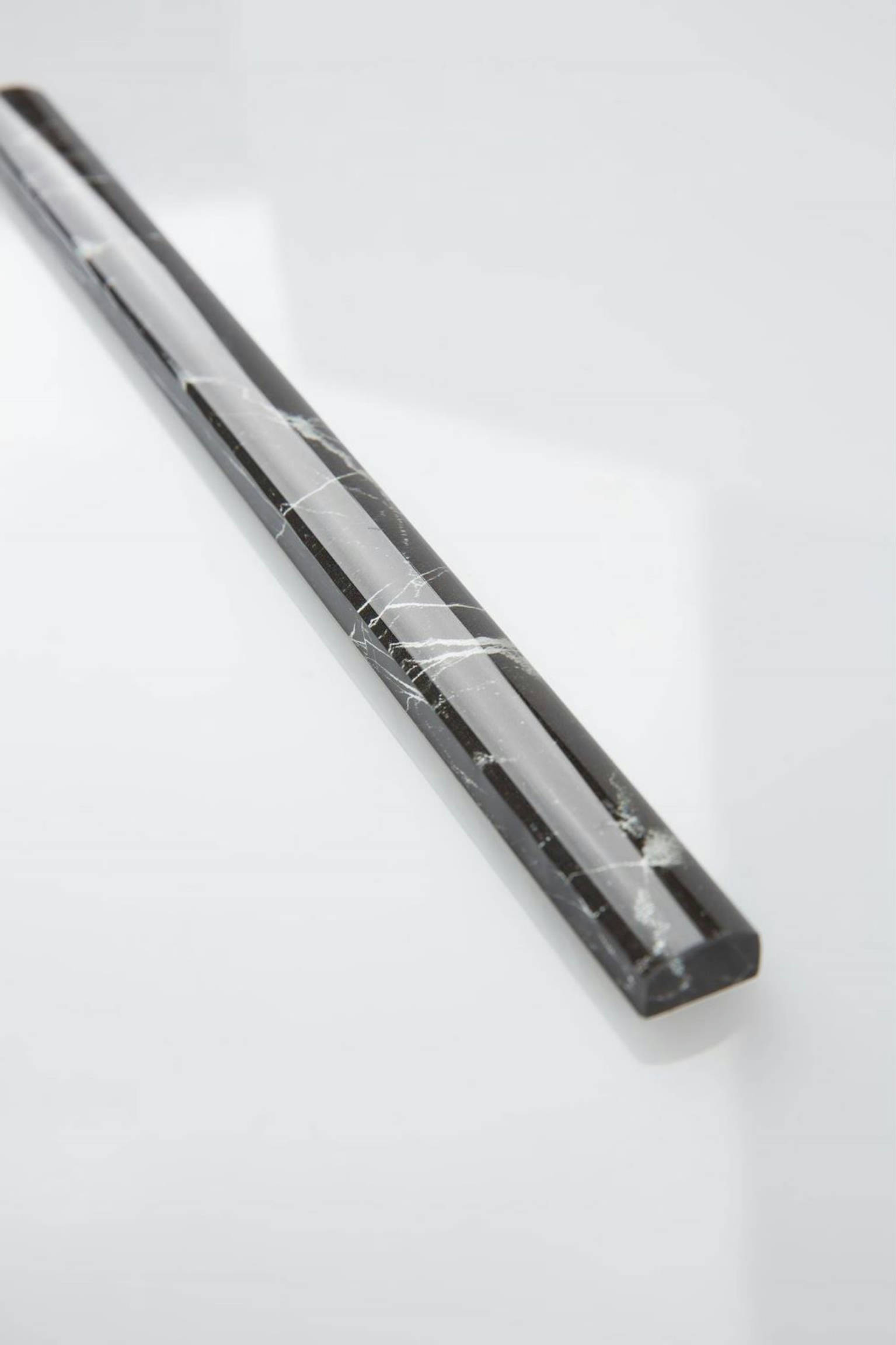 0.6X12 Nero Marquina Liner | Arley Wholesale