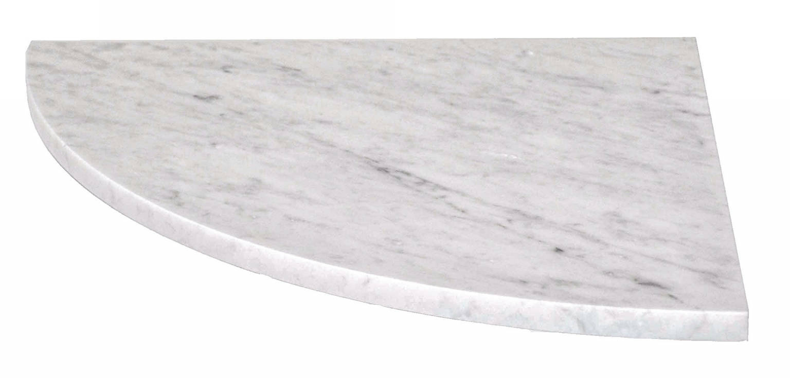 Bianco Carrara 18 Inch Seat | Arley Wholesale