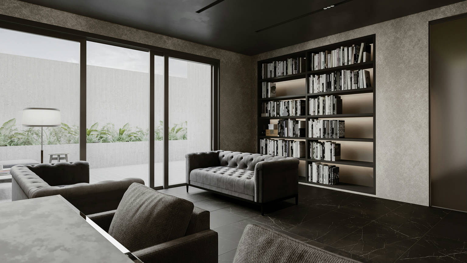 Luxury Tivoli Nero 24x48 2 | Arley Wholesale