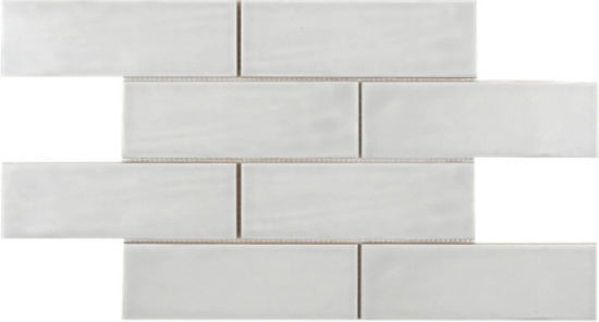 Brickwork Mosaic Matte Flint | Arley Wholesale